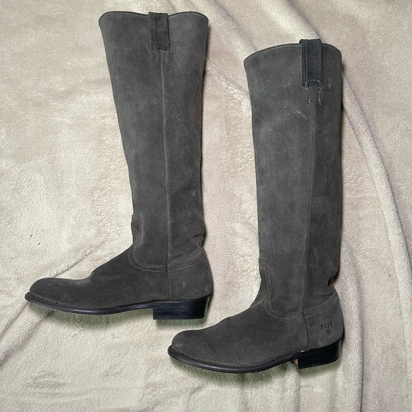 FRYE SUEDE TALL BOOT - Picture 2 of 9